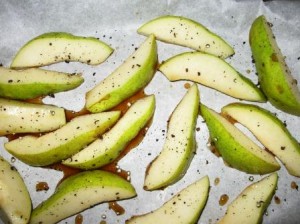 Roasted Pears gfzing.com before baking