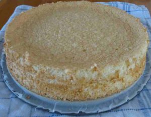 german torte base baked