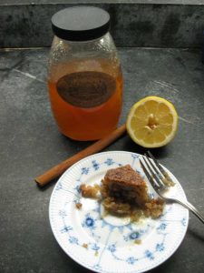 Armenian syrup cake w honey gfzing